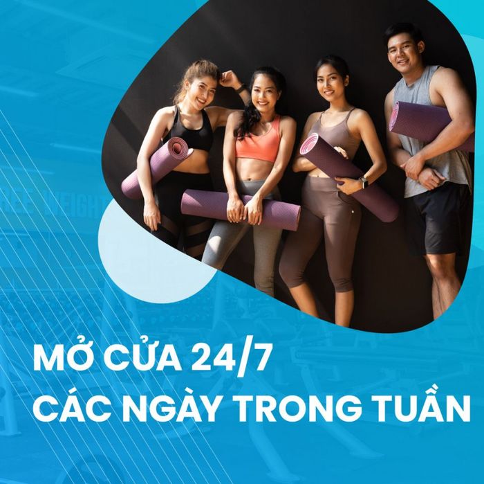 Không gian hiện đại tại The New Gym