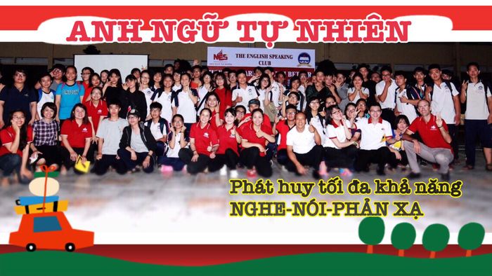 Hình ảnh không gian học tập tại Anh Ngữ Tự Nhiên