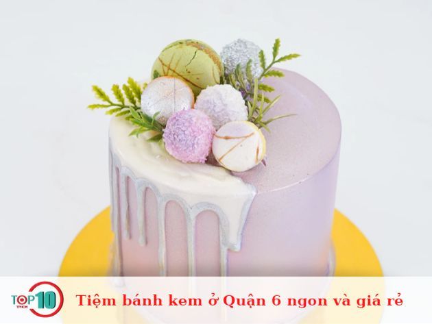 Điểm danh những tiệm bánh kem Quận 6 thơm ngon, giá thành phải chăng