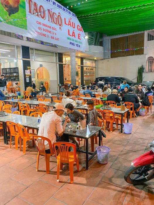 Không gian ấm cúng và món ngon đặc sắc tại Lẩu Gà Lá É Tao Ngộ
