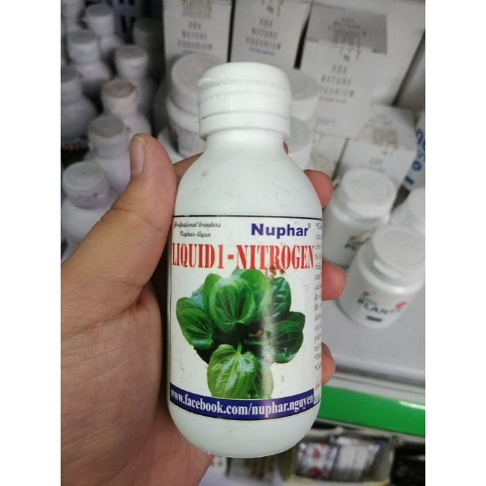 Hình ảnh chai Nuphar Liquid 1 Nitrogen chính hãng