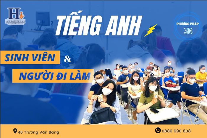 Hình ảnh học viên tương tác tại lớp học Hireme