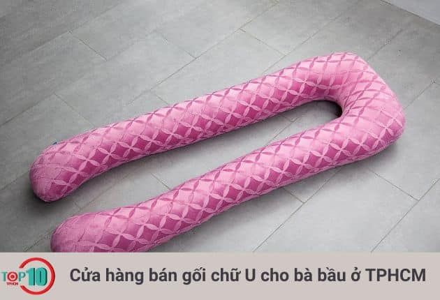 Cửa hàng bán sỉ và lẻ gối chữ U cho bà bầu tại Goldcarevietnam