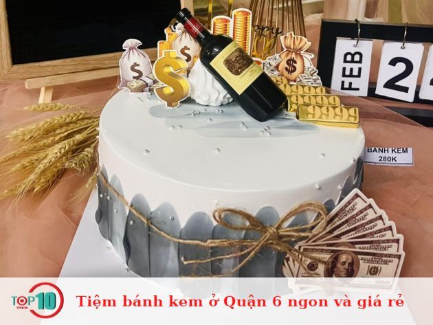 Thiên đường bánh kem Quận 6: Chất lượng vượt trội - Giá thành hợp lý