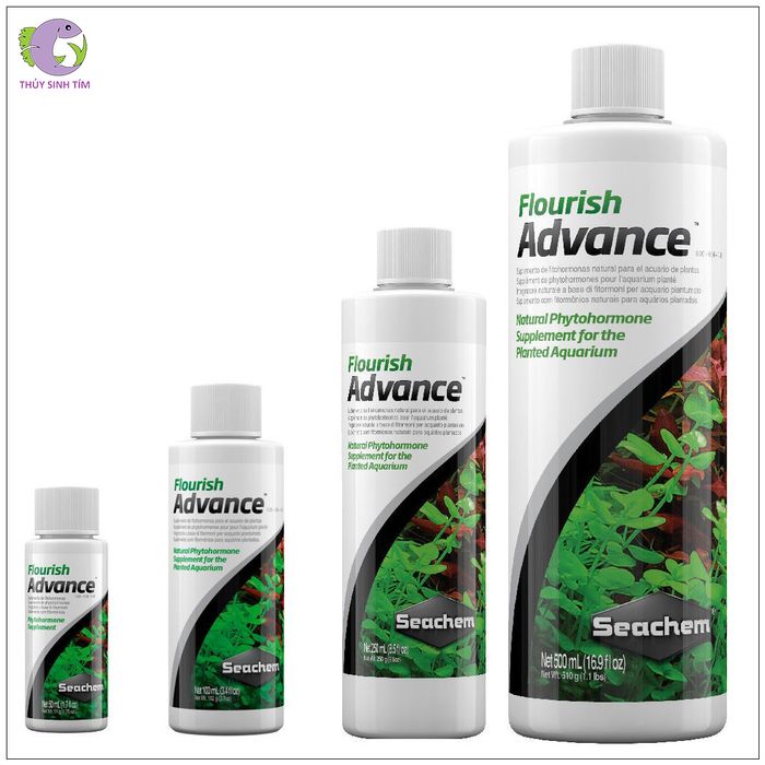 Hình ảnh chai Flourish Advance Seachem chính hãng