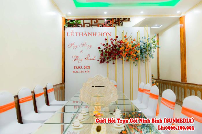 Hình ảnh rạp cưới cao cấp từ Sun Media Wedding