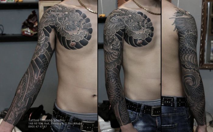 Tác phẩm nghệ thuật đặc sắc tại Tattoo Thuong