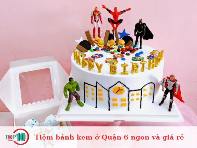 Thiên đường bánh kem Quận 6: Hương vị đỉnh cao - Giá cả phải chăng