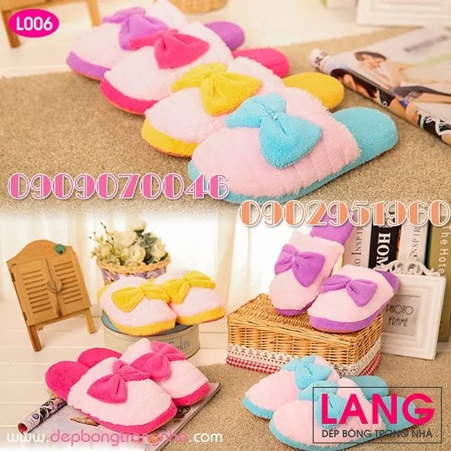 Bộ Sưu Tập Độc Đáo Tại Dép Bông - Dép Đi Trong Nhà