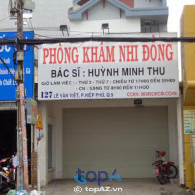 Phòng Khám Nhi Khoa BS Huỳnh Minh Thu - Địa chỉ vàng chăm sóc sức khỏe trẻ em tại Quận 9