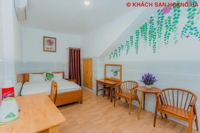 Hình ảnh không gian nội thất sang trọng tại Khách sạn Hoàng Hà