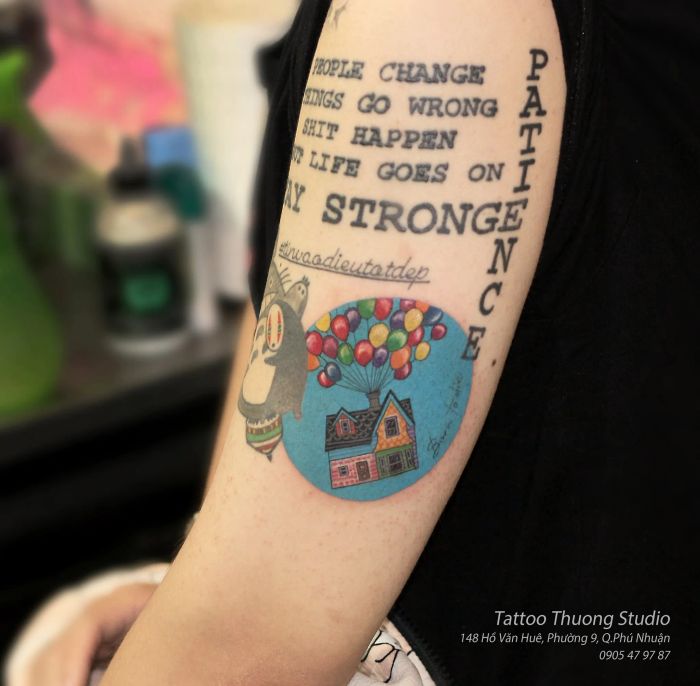 Hình ảnh không gian nghệ thuật tại Tattoo Thương