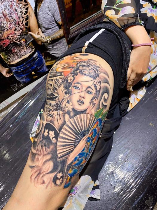 Kiệt tác xăm hình thứ hai tại Đạt Phú Nhuận Tattoo