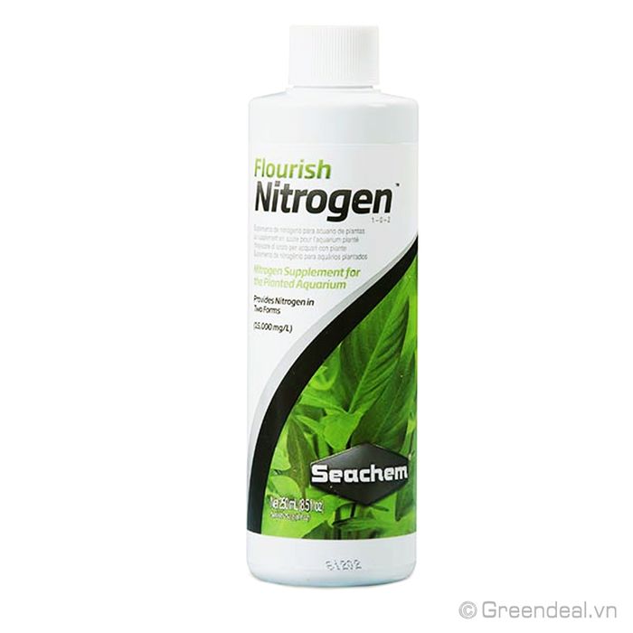 Hình ảnh chi tiết chai phân nước Seachem Flourish Nitrogen