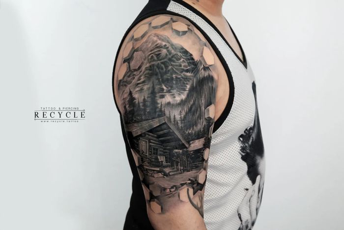 Recycle Tattoo - Tác phẩm nghệ thuật trên da (Ảnh 1)