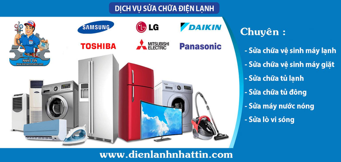 Đội ngũ kỹ thuật viên chuyên nghiệp tại Công ty CP TMDV Điện lạnh Nhất Tín