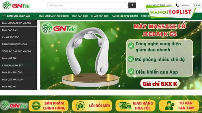 Khám phá thế giới thiết bị thông minh tại GNTek Việt Nam - điểm đến lý tưởng cho mọi nhu cầu công nghệ