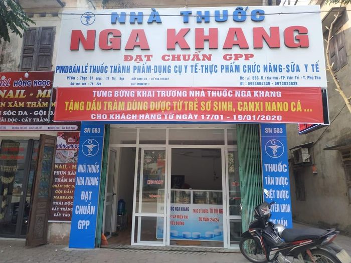 Hình ảnh Nhà Thuốc Nga Khang - Không gian phục vụ hiện đại