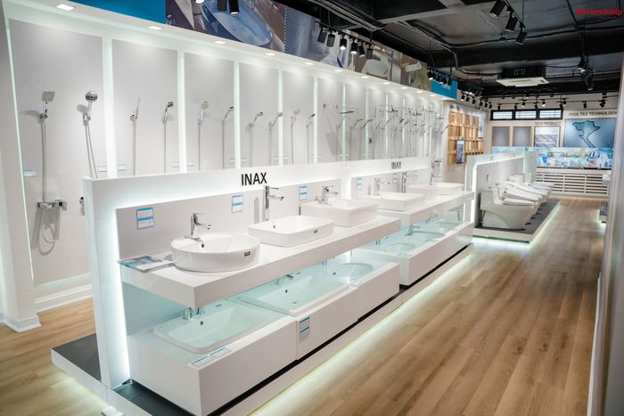 Không gian showroom sang trọng tại Tân Thịnh