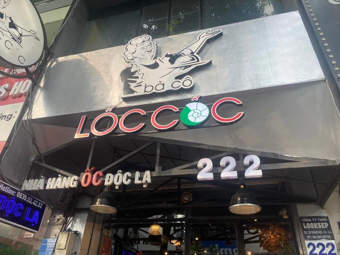 Không gian sang trọng tại Bà Cô Lốc Cốc