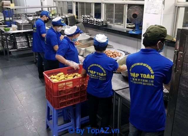 Dịch vụ cung cấp suất ăn công nghiệp chất lượng cao tại Bình Dương
