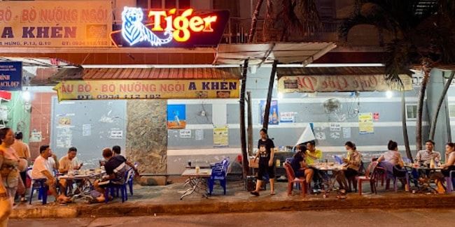 Quán Lẩu Nướng Ngói A Khen - Địa chỉ tuyệt vời cho những ai yêu thích lẩu nướng ngon miệng.
