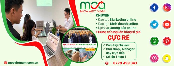 Không gian học tập hiện đại tại MOA Việt Nam