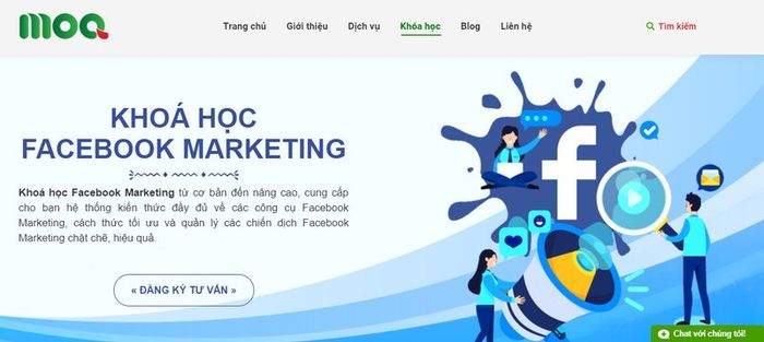 Hình ảnh lớp học thực hành tại MOA Việt Nam