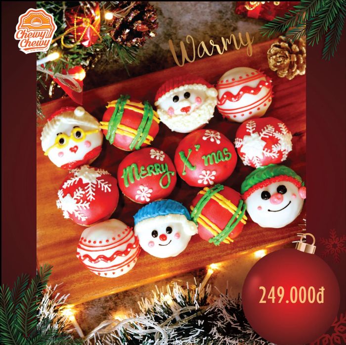 Bộ sưu tập bánh su kem mặn ngọt đa dạng - Đặc sản của Chewy Chewy Vietnam