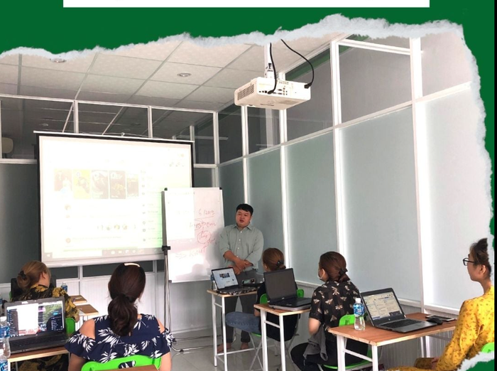 Hình ảnh giảng viên và học viên MOA Việt Nam