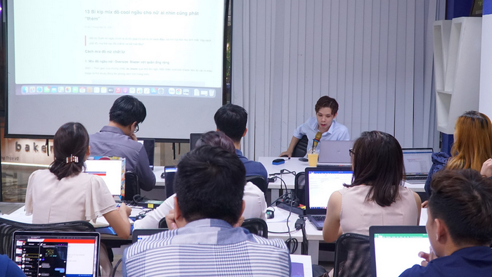 Không gian đào tạo hiện đại tại Vinalink Media