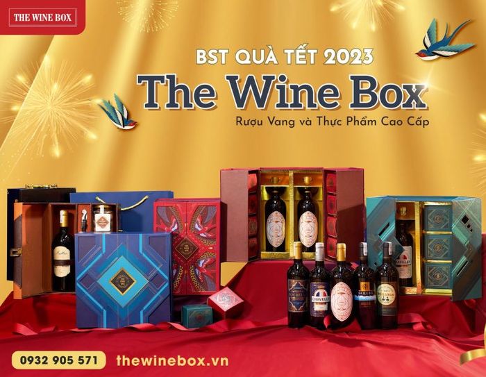 The Wine Box – Địa chỉ cung cấp hộp quà Tết rượu vang chất lượng tại TPHCM