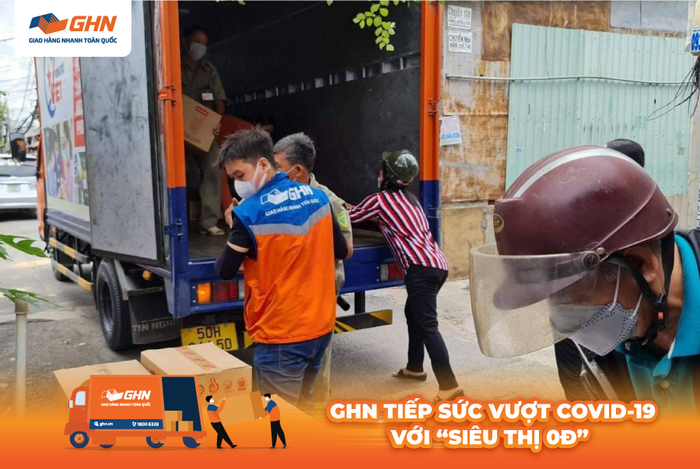 Hình ảnh trung tâm phân phối GHN Bình Dương