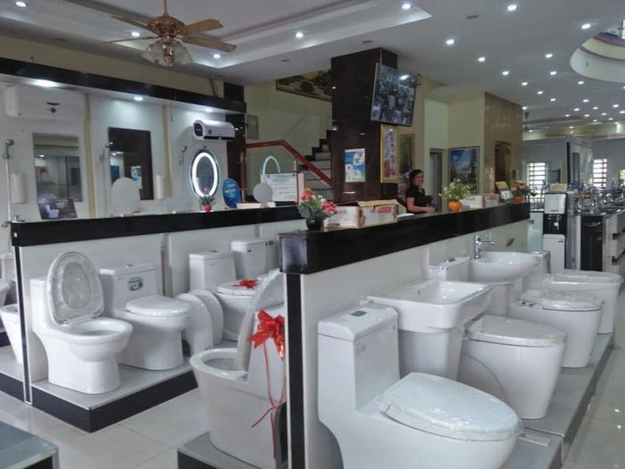 Hình ảnh showroom Trung Tâm Nội Thất VLXD Liên Sượng