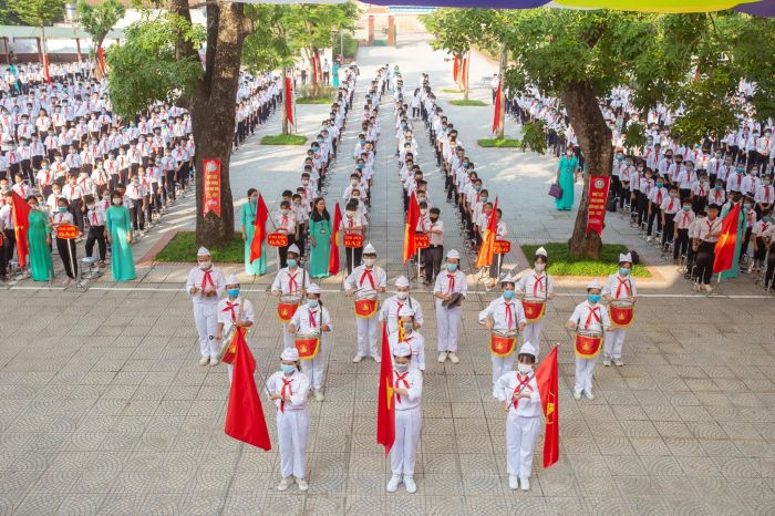 Không gian học tập đầy cảm hứng tại ngôi trường vùng quê Đông La