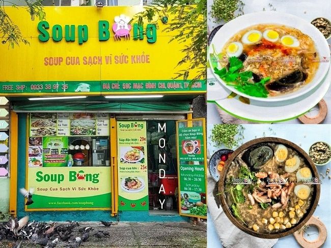 Súp cua Bông