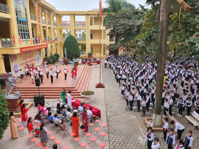 Khám phá không gian học tập hiện đại tại THCS An Khánh
