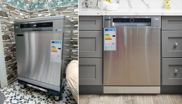 Khung cảnh trưng bày thiết bị nhà bếp cao cấp tại Bếp Quang Minh, thể hiện sự tinh tế và chuyên nghiệp trong từng sản phẩm.