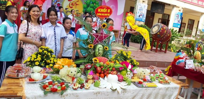 Khoảnh khắc đáng nhớ trong đêm trung thu tại THCS Ngọc Hòa (ảnh 1)