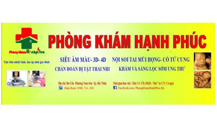 Không gian khám chữa bệnh hiện đại tại Phòng Khám Hạnh Phúc