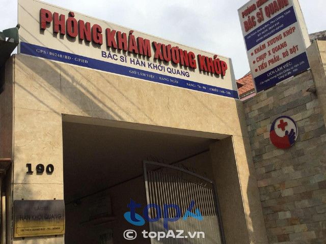 Phòng Khám Xương Khớp Bác Sĩ Hàn Khởi Quang tại Bình Dương