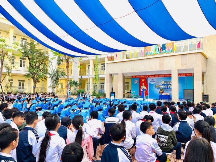 Hình ảnh ấn tượng về hoạt động ngoại khóa tại THCS Thủy Xuân Tiên