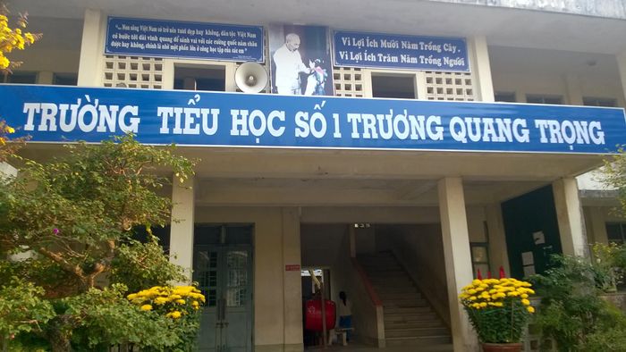 Hình ảnh Trường Tiểu học số 1 Trương Quang Trọng - Ngôi trường của sự đổi mới sáng tạo