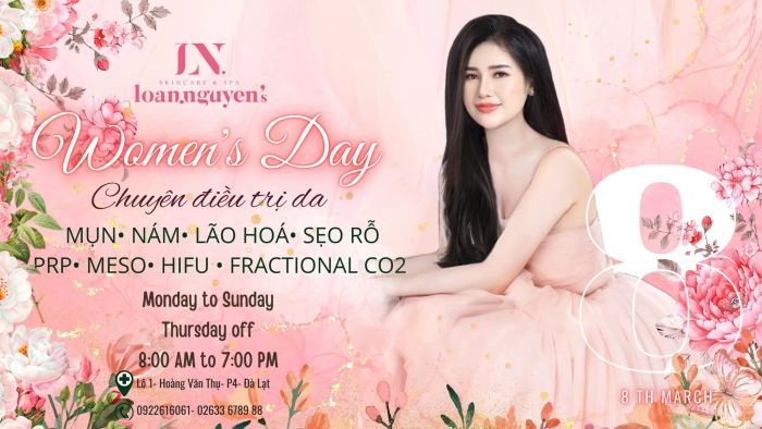 Hình ảnh không gian sang trọng tại Loan Nguyen Skincare & Spa