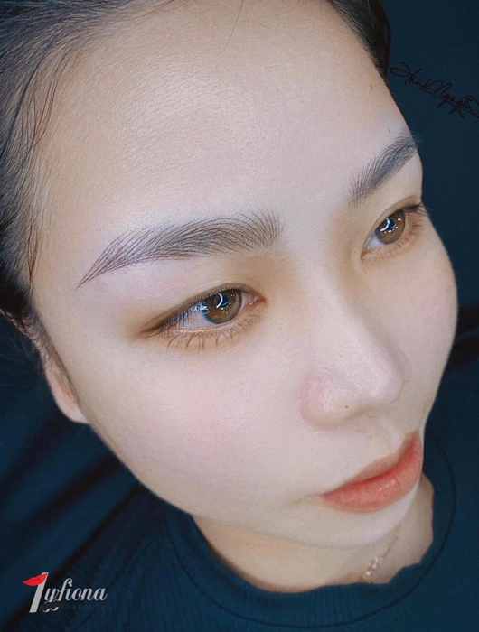 Hình ảnh thực tế dịch vụ điêu khắc tại Lyfiona Beauty & Spa