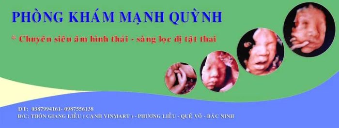 Hình ảnh minh họa Phòng Khám Sản Nhi Mạnh Quỳnh