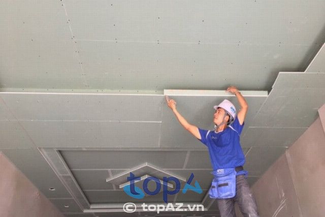 Công ty chuyên thi công trần thạch cao, cung cấp các dịch vụ đóng la phông trần nhà tại Đà Nẵng.