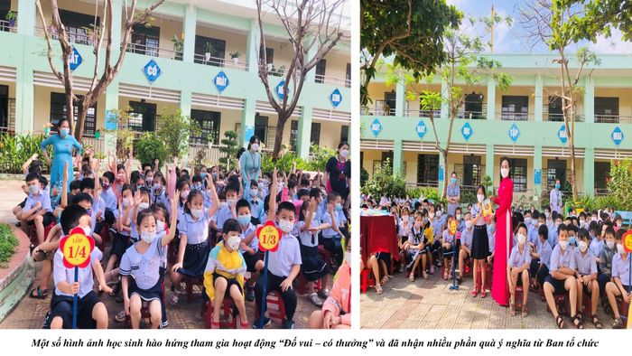 Hình ảnh 1 - Khuôn viên tràn ngập tiếng cười tại Trường Tiểu học Lê Văn Tám