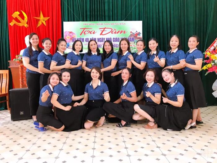 Hoạt động vui chơi sáng tạo của các bé tại Mầm non Hưng Tân
