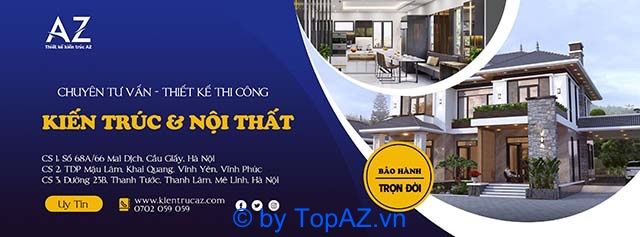 Đơn vị thiết kế & thi công nội thất chuyên nghiệp tại Vĩnh Phúc